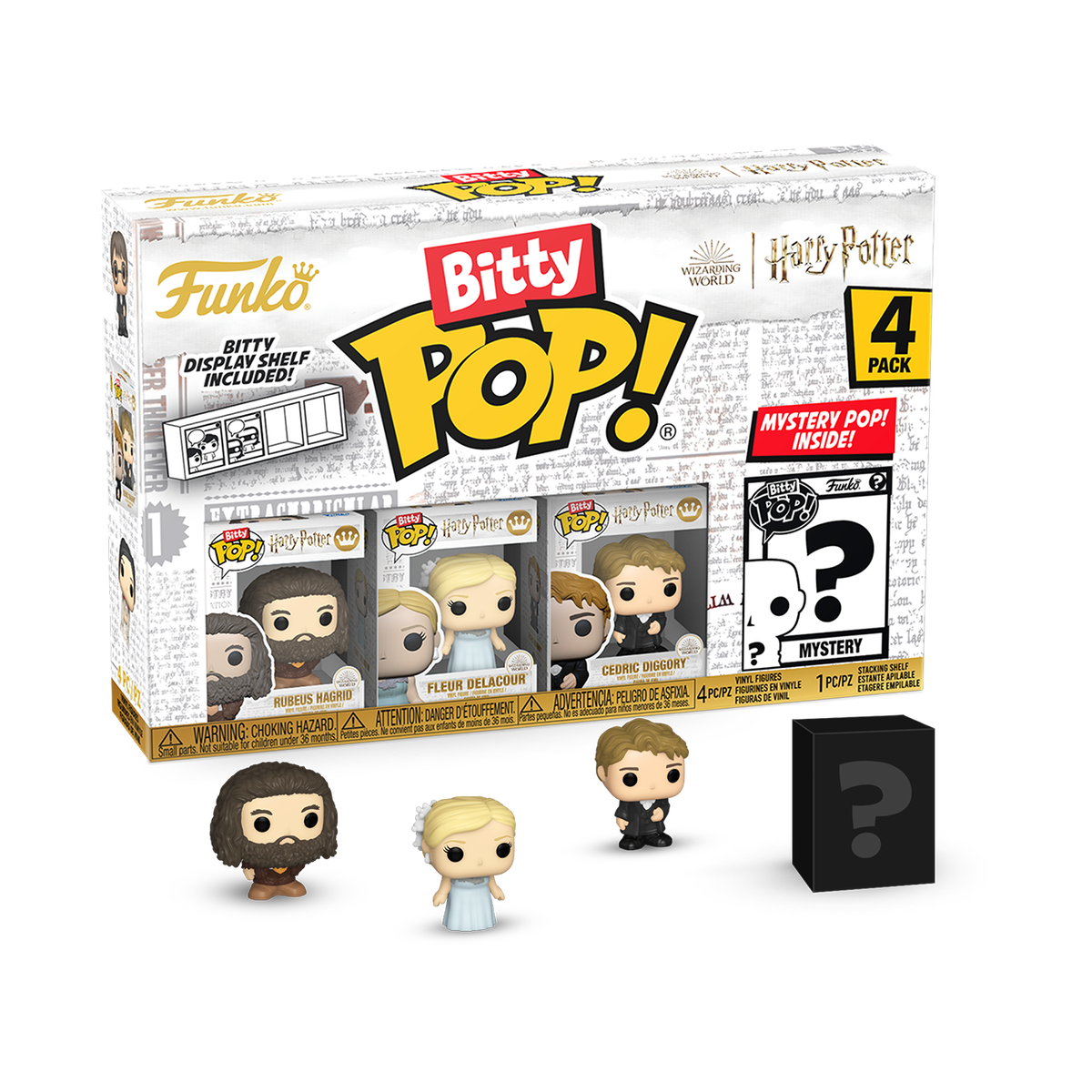 Детские фигурки Funko Bitty Pop! Harry Potter and the Goblet of Fire 4-Pack Series 4