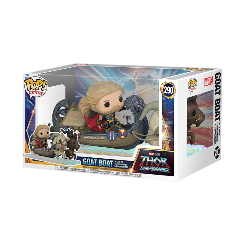 Pop! Rides Super Deluxe Goat Boat with Thor, , hi-res image number 3