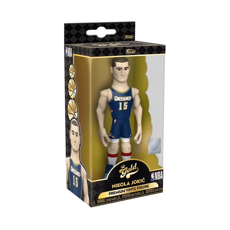 Vinyl GOLD 5" Nikola Jokić - Nuggets, , hi-res view 2