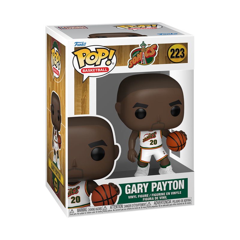 Pop! Gary Payton (White Home Uniform), , hi-res view 2