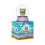 Stitch in Pineapple Mini Glitter Globe, , hi-res view 2