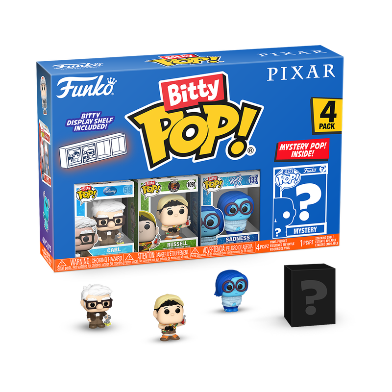 Bitty Pop! Pixar 4-Pack Series 3, , hi-res view 1