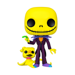 Buy Pop Jumbo Jack Skellington with Zero Black Light at Funko
