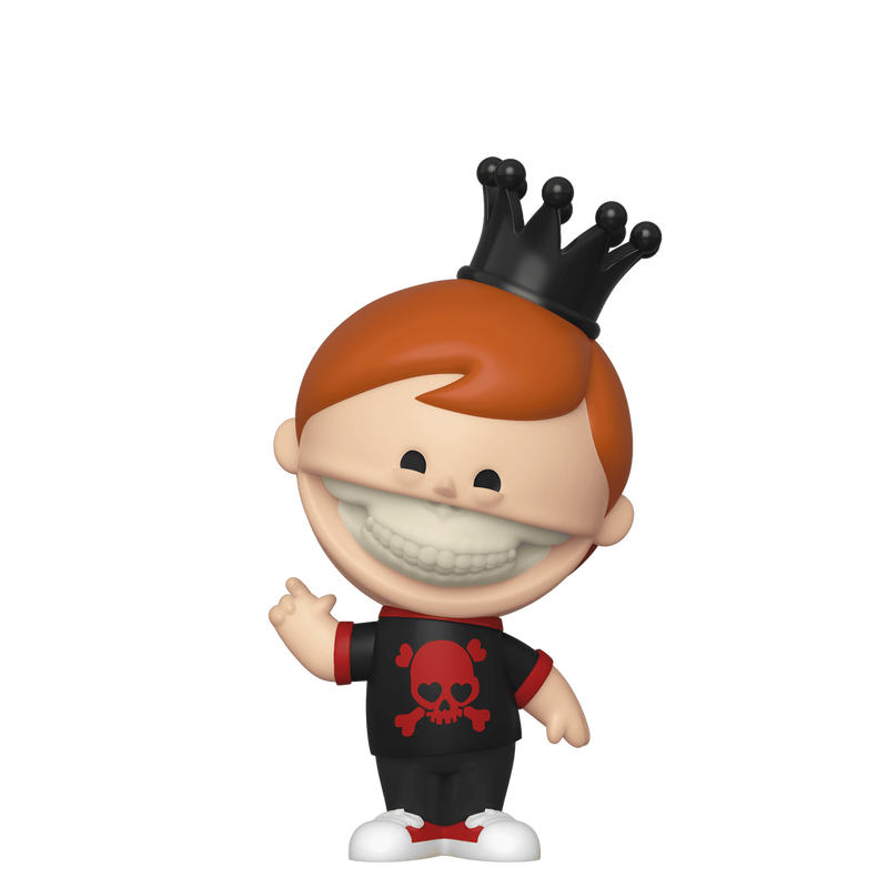 Vinyl: Freddy Funko 4" - Ron English Grin w/Black Shirt, , hi-res view 2