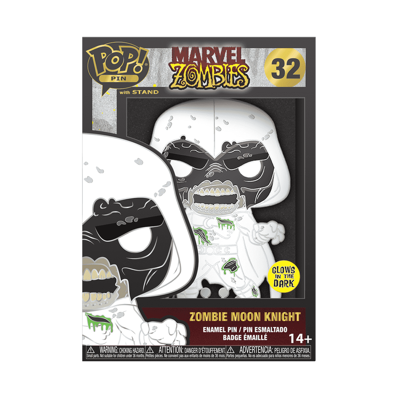 Pop! Pin Zombie Moon Knight (Glow), , hi-res view 1