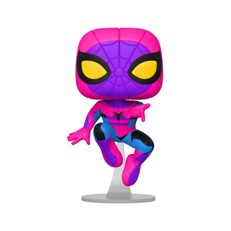POP&Tee: Marvel- Spider-Man (Black Light)(POP), , hi-res view 2