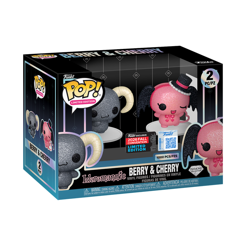 NYCC Limited Edition Sanrio Lloromannic Berry and Cherry Pop! & Bag Bundle, , hi-res view 5