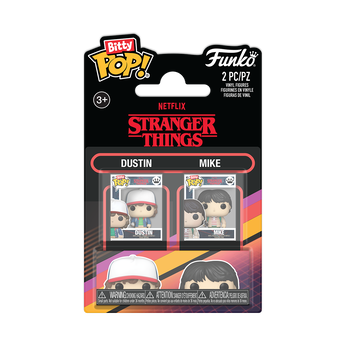 Bitty Pop! Dustin & Mike 2-Pack, Image 1