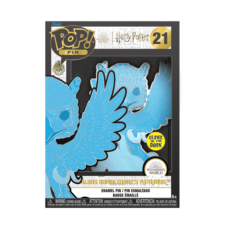 Pop! Pin Albus Dumbledore's Phoenix Patronus (Glow), , hi-res view 1