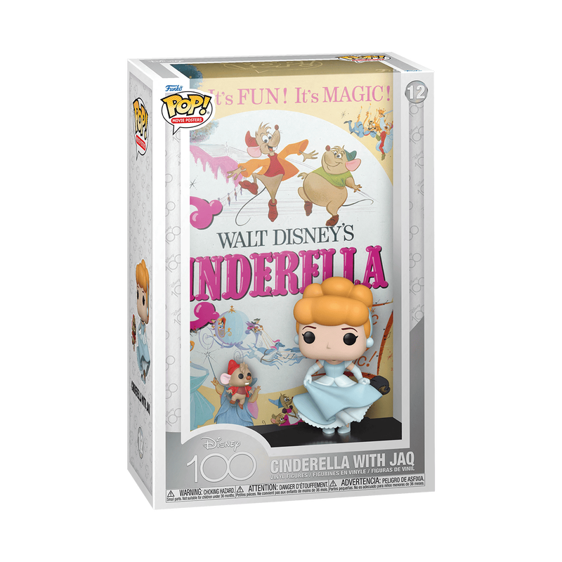 Pop! Movie Posters Cinderella with Jaq, , hi-res image number 2