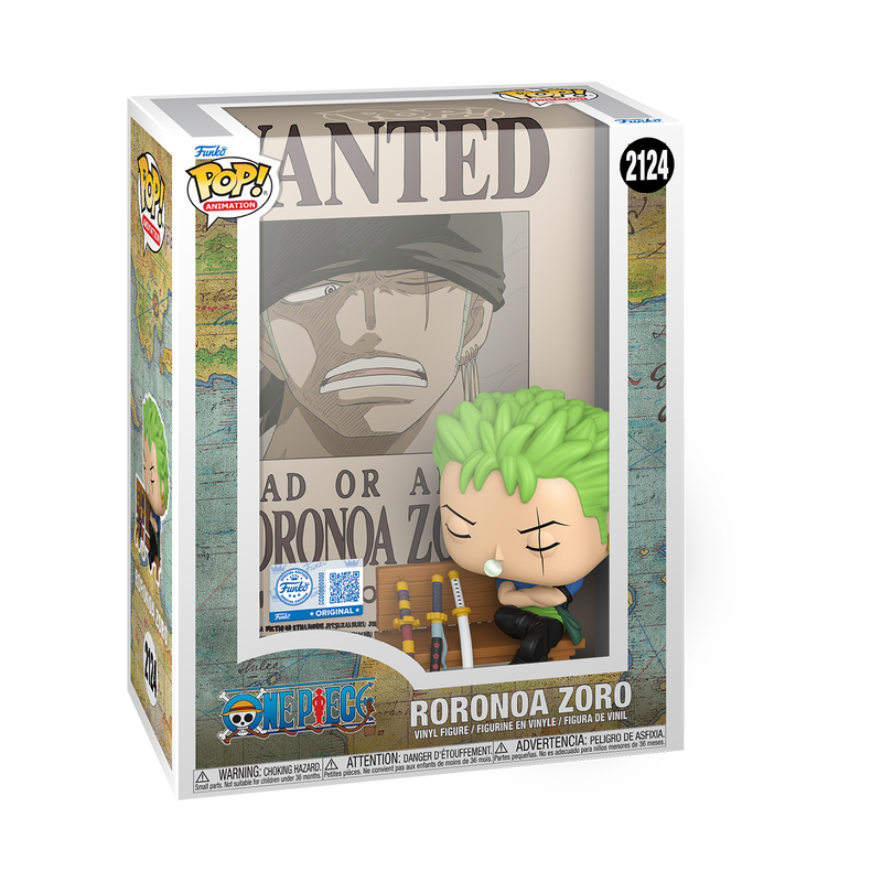 Pop! Poster Roronoa Zoro (Wanted), , hi-res view 2
