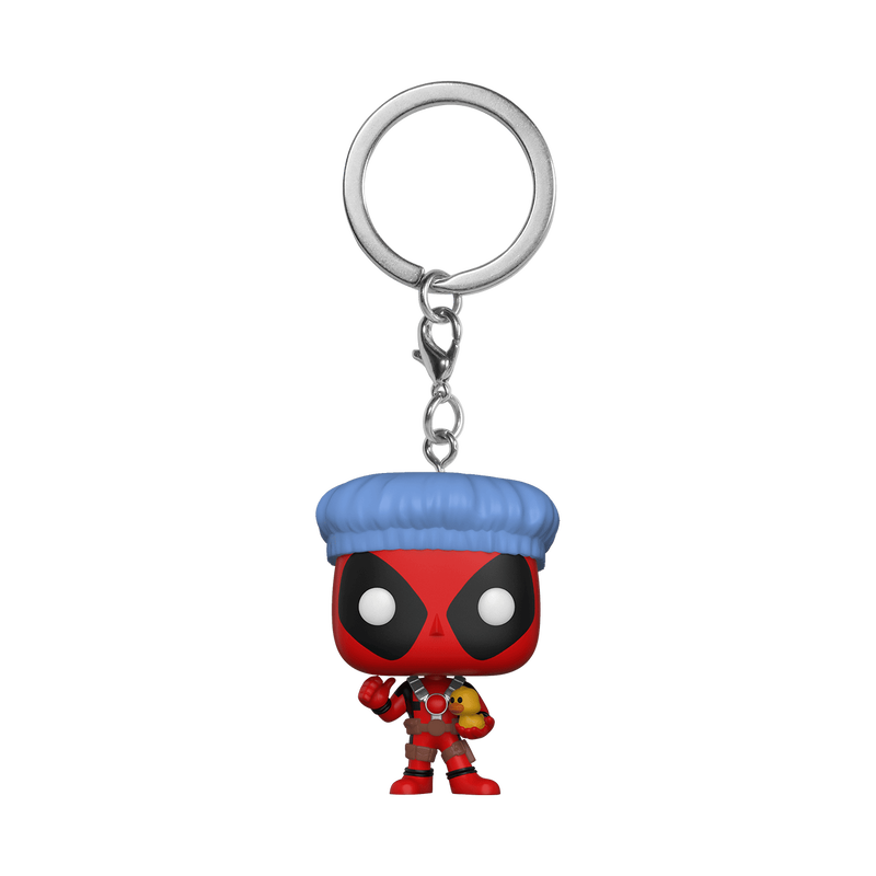 Pop! Keychain Bathtime Deadpool, , hi-res view 1