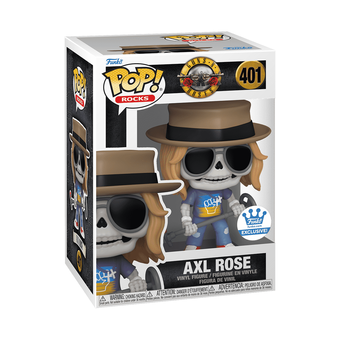 Pop! Axl Rose (Skeleton) | Funko