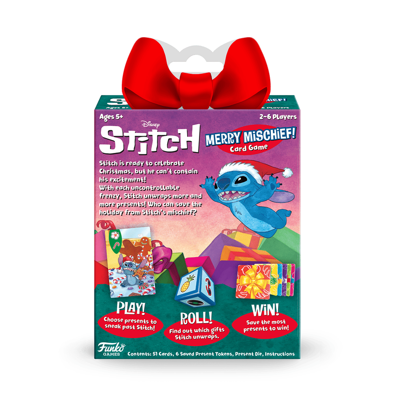Disney Stitch Merry Mischief! Card Game, , hi-res image number 4