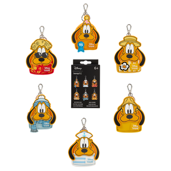 Pluto 95th Anniversary Cosplay Mystery Mini Backpack Keychain Charm, Image 1