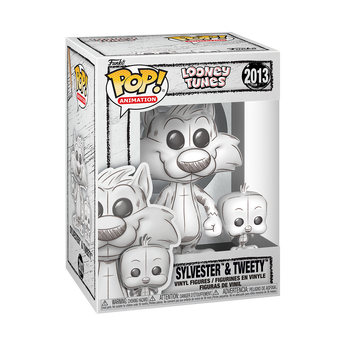 Pop! & Buddy Sylvester & Tweety (Sketched Deco), Image 2