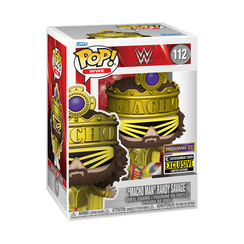 Pop! "Macho Man" Randy Savage (Metallic), , hi-res view 2