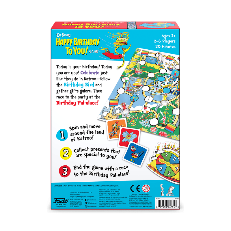 Dr. Seuss Happy Birthday to You! Children's Game, , hi-res image number 3