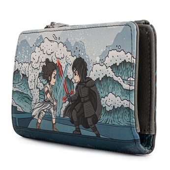 Star Wars Kylo Ren and Rey Scene Flap Wallet, Image 2