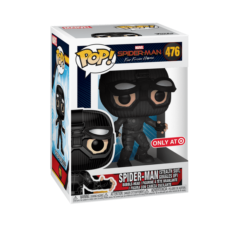Pop! Spider-Man (Stealth Suit, Goggles Up), , hi-res view 2