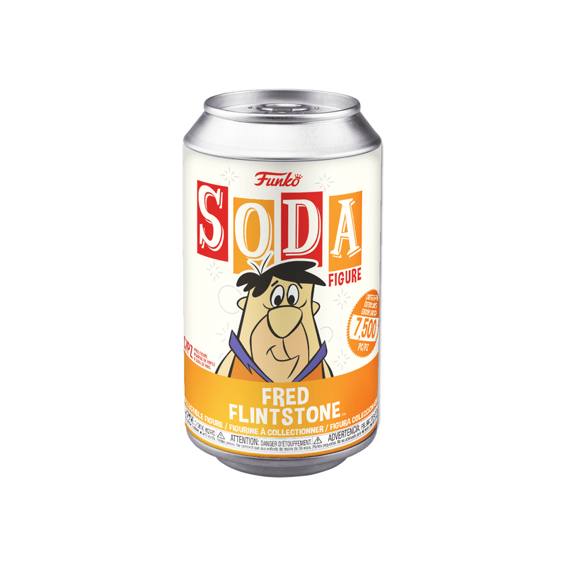 Vinyl Soda: Flintstones - Fred Flintstone w/Chase, , hi-res view 3