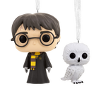 Harry Potter & Hedwig Ornament, , hi-res view 1