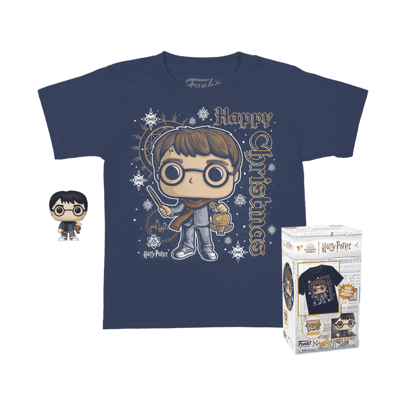 Pocket Pop! & Kids Tee Holiday Harry Potter, , hi-res view 1