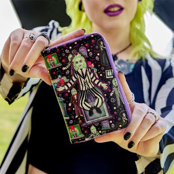 Beetlejuice Icons Zip Around Wallet, Image 2