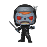 Pop! Freddy Funko as Zombie Ninja (Glow) (NFT Release), , hi-res view 1