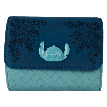 Stitch Embroidered Floral Wallet, Image 1