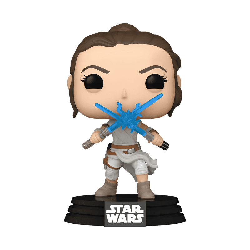 Pop! Rey with Two Lightsabers, , hi-res view 1