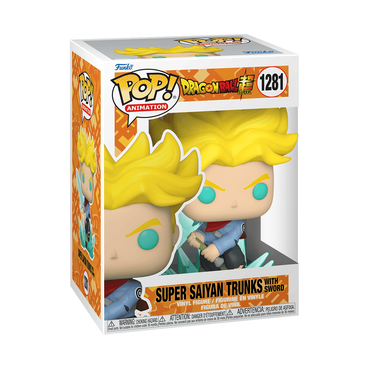 Фигурка Funko Pop! Super Saiyan Trunks с мечом — фото 2