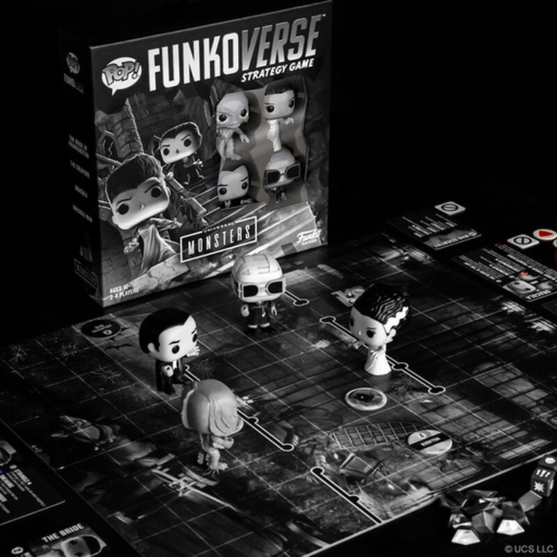 Funkoverse: Universal Monsters 100 4-Pack Board Game, , hi-res view 2