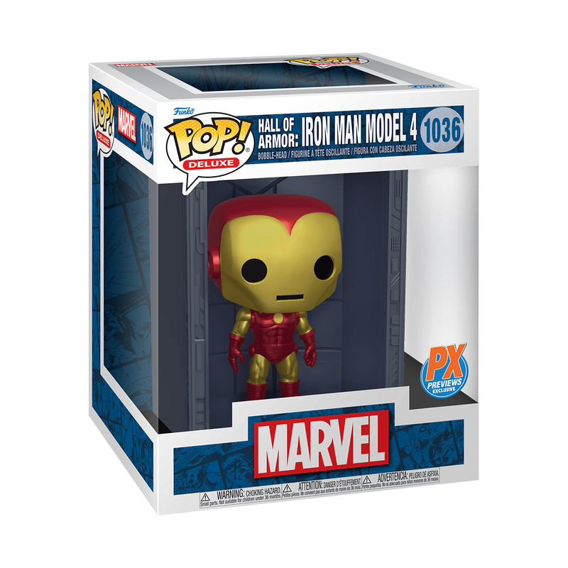Pop! Deluxe Hall of Armor: Iron Man Model 4, , hi-res image number 2