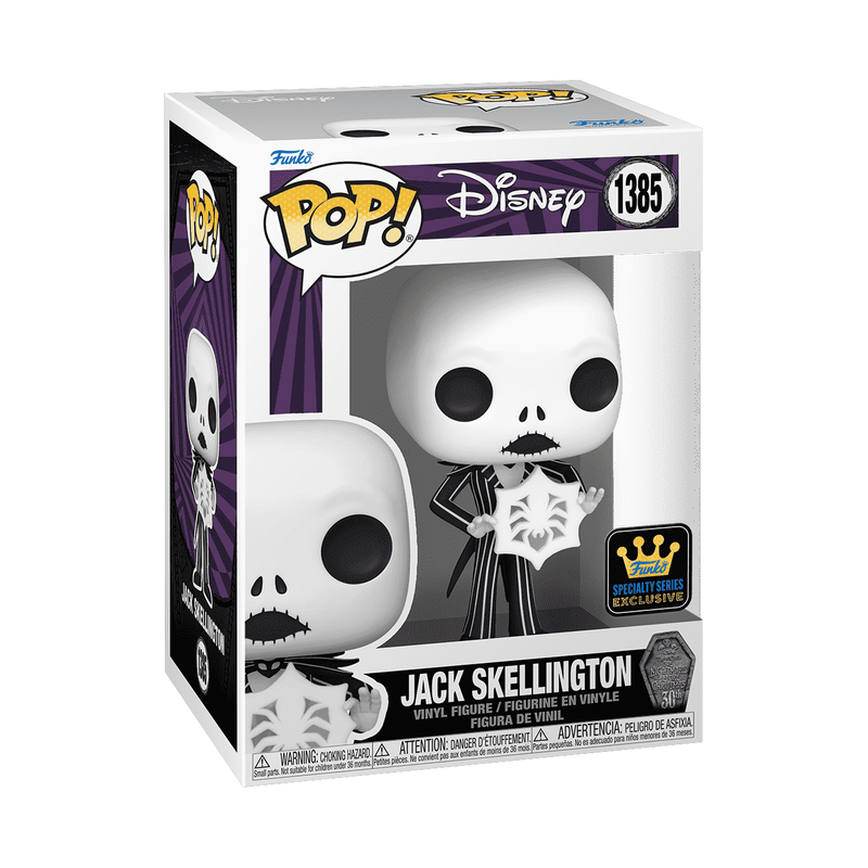 Pop! Jack Skellington with Spider Snowflake, , hi-res view 2