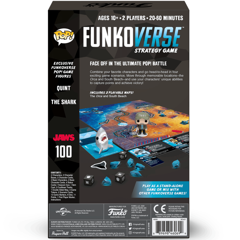 Funkoverse: Jaws 100 2-Pack Board Game, , hi-res view 3