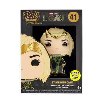 Pop! Pin Sylvie with Cape (Glow), Image 1
