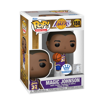 Pop! Magic Johnson (Purple Jersey) - Lakers, Image 2