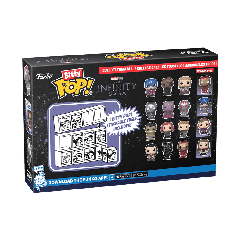 Bitty Pop! Marvel the Infinity Saga 4-Pack Series 2, , hi-res view 3