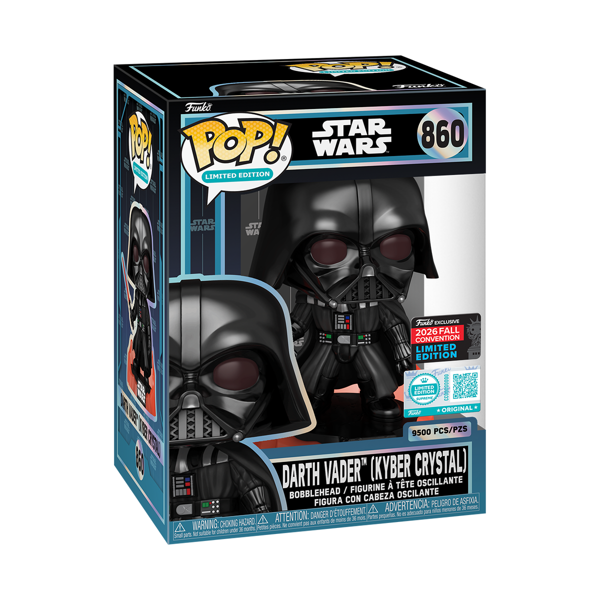 Фигурка Funko Pop! Darth Vader (Kyber Crystal) — фото 2