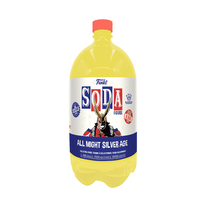 Vinyl SODA 3 Liter All Might Silver Age, , hi-res image number 3
