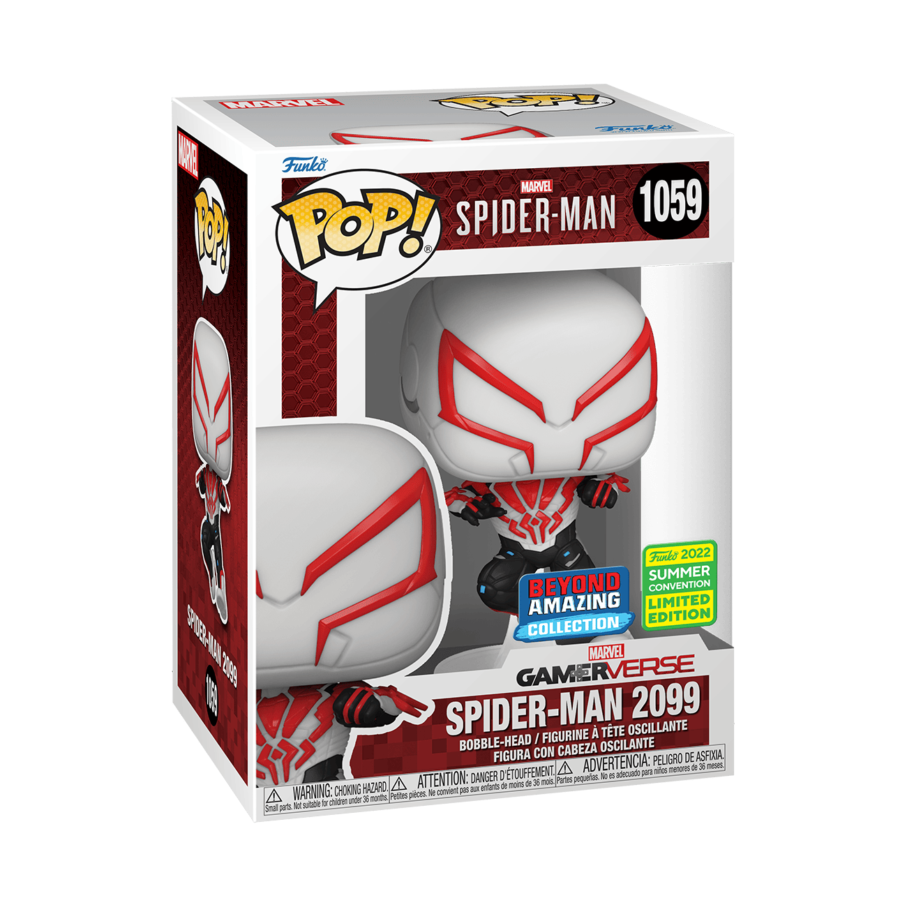 thumbnail image 2 of Funko POP! Marvel Spider-Man 2099 ECCC 2021 Exclusive Action Figure 2 of 12