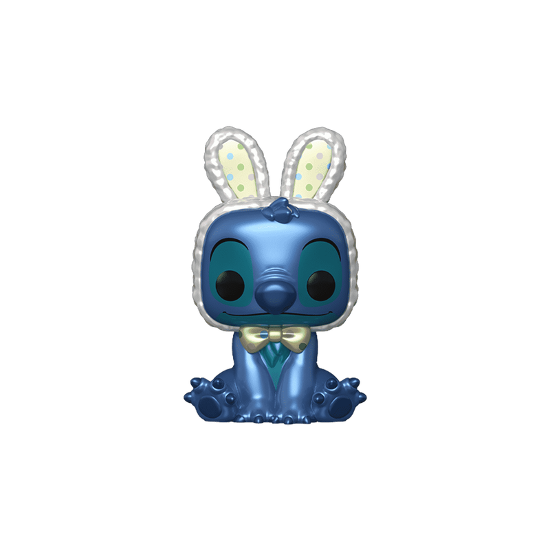 Bitty Pop! Stitch with Bunny Ears (Metallic), , hi-res view 1