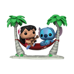Buy Pop Moment Lilo and Stitch in Hammock at Funko