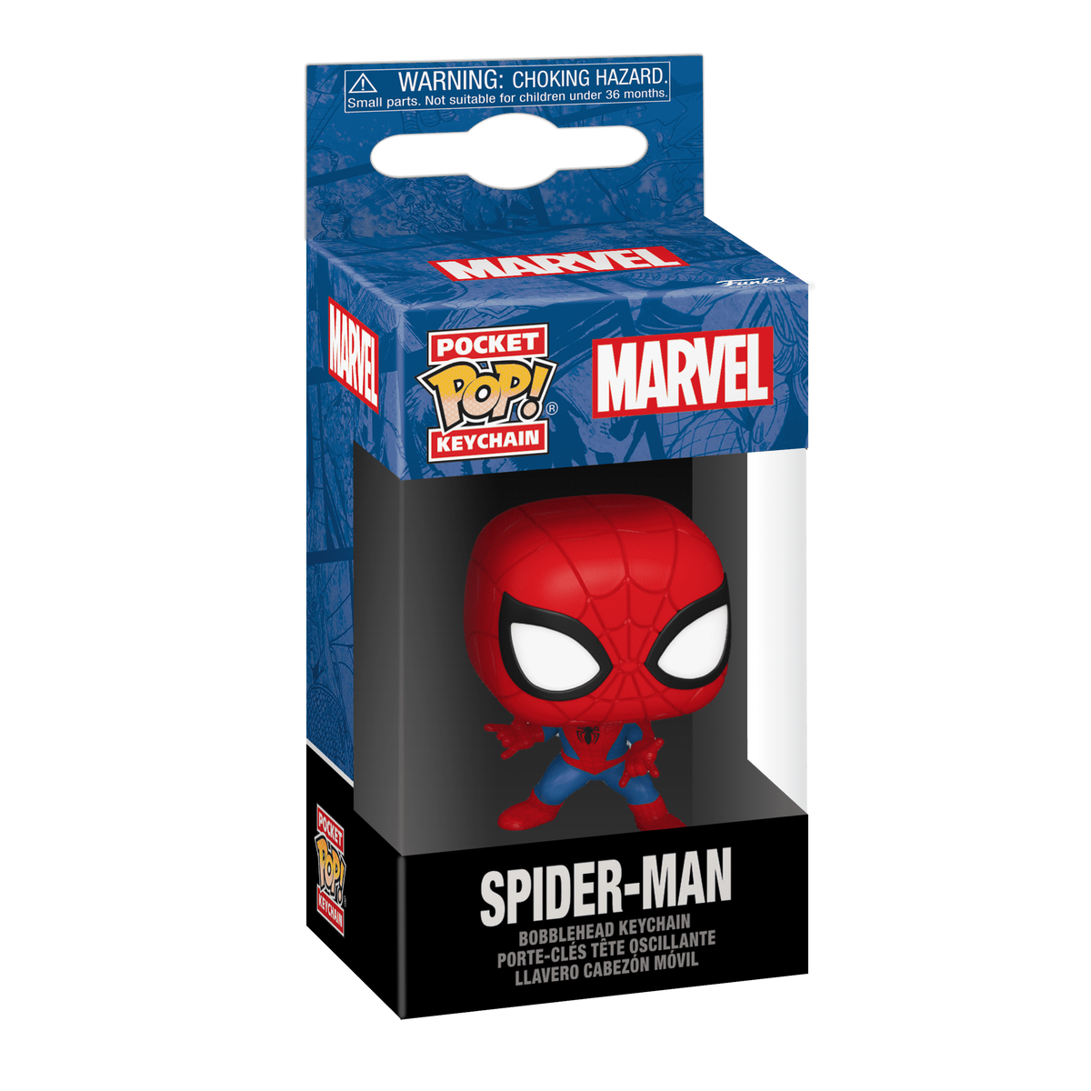 Детский брелок Funko Pop! Keychain Spider-Man (Marvel New Classics) — фото 2