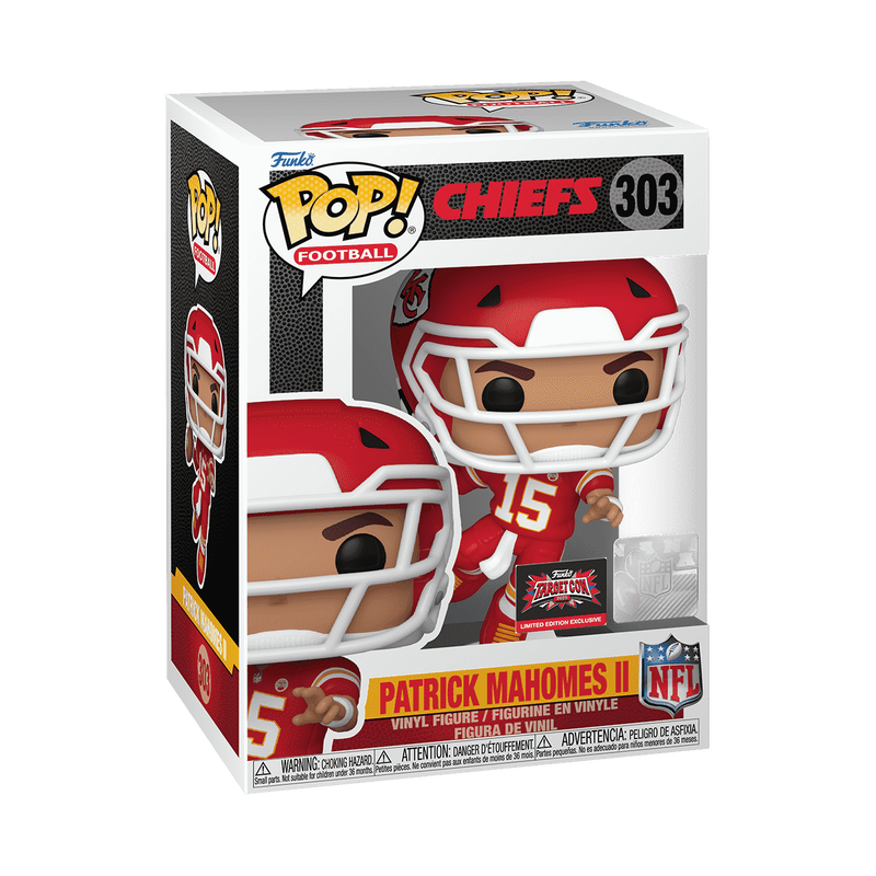 Pop! Patrick Mahomes II (Red and Gold Uniform), , hi-res view 2