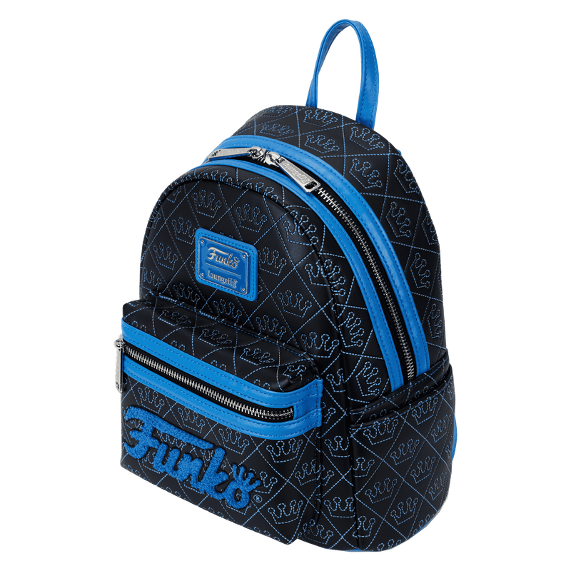Funko Logo Black Mini Backpack, , hi-res view 3