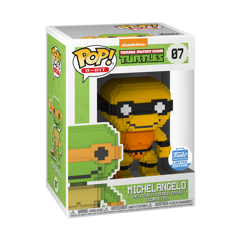 Pop! 8-Bit Neon Michelangelo, , hi-res view 2