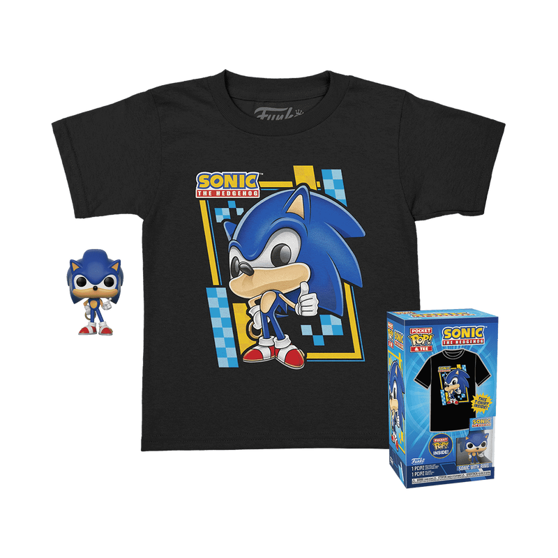 Pocket Pop! & Kids Tee Sonic the Hedgehog, , hi-res view 1
