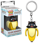 Bananya Keychain: Black Bananya, , hi-res view 1